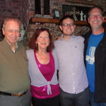 Dad, Mairead, Andrew & Steve