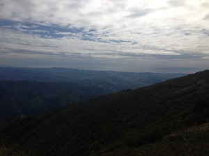 View from Saddleback